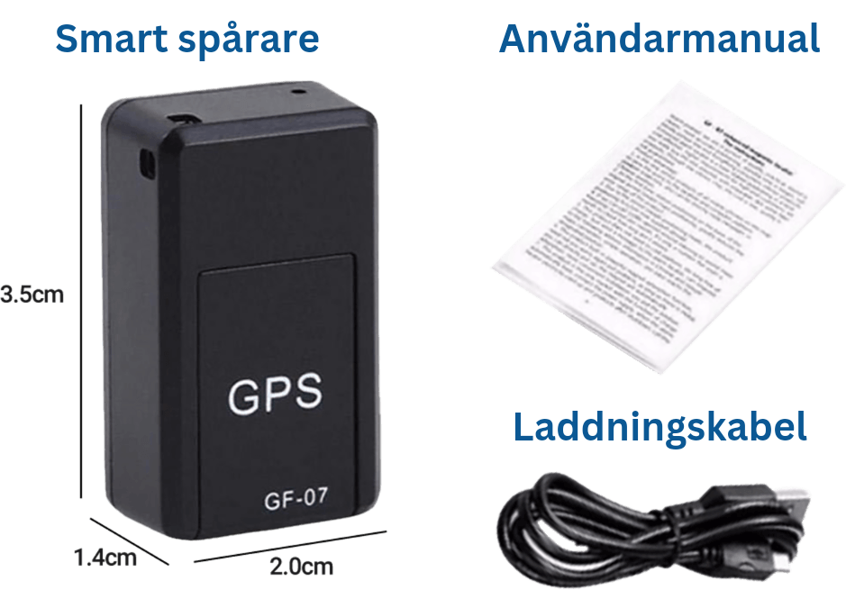 #Magnetisk mini GPS-spårare