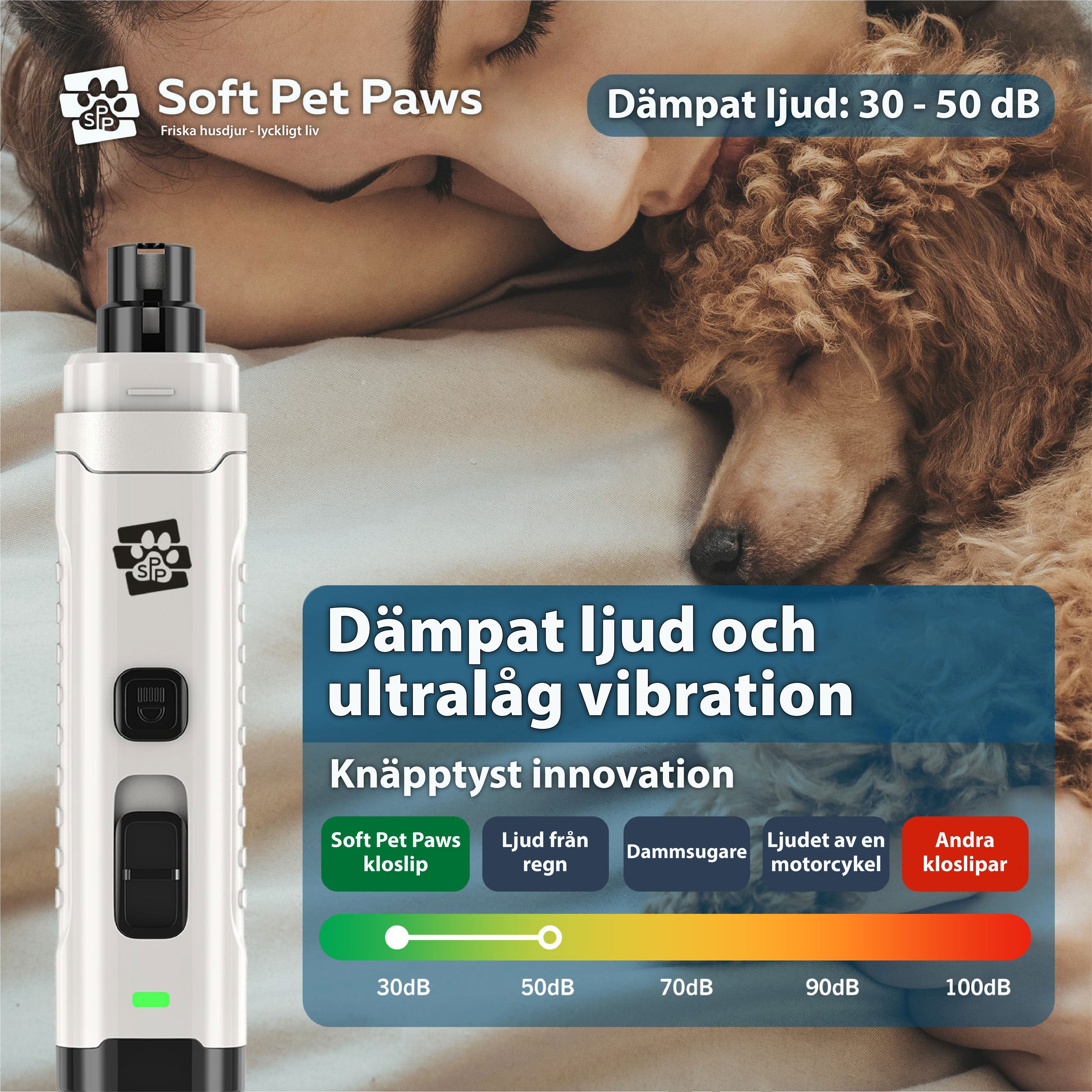 Soft Pet Paws™ v2 - Upgraderad proffessionell hundkloslip