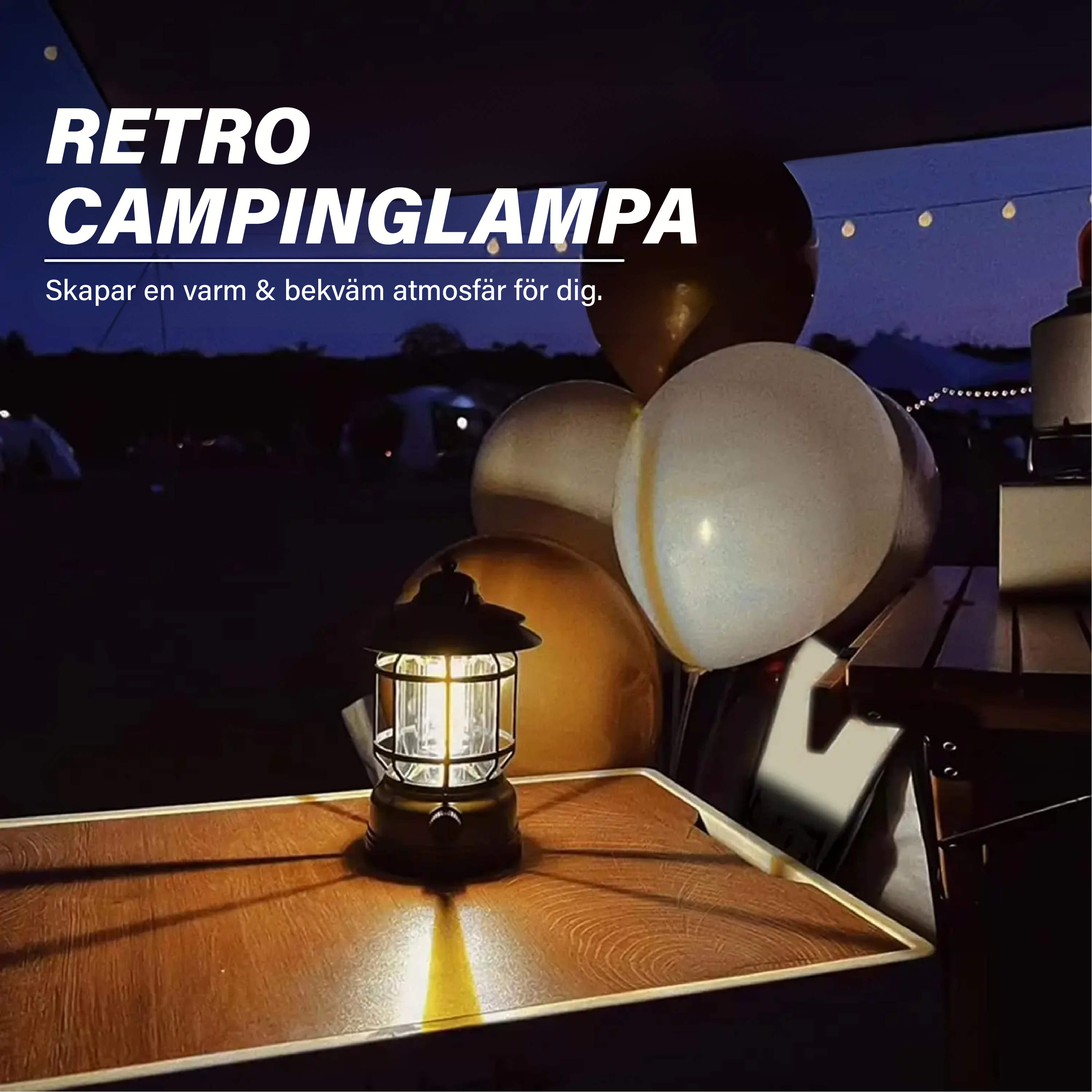 Ledsen™ - Bärbar Retro SMART lampa