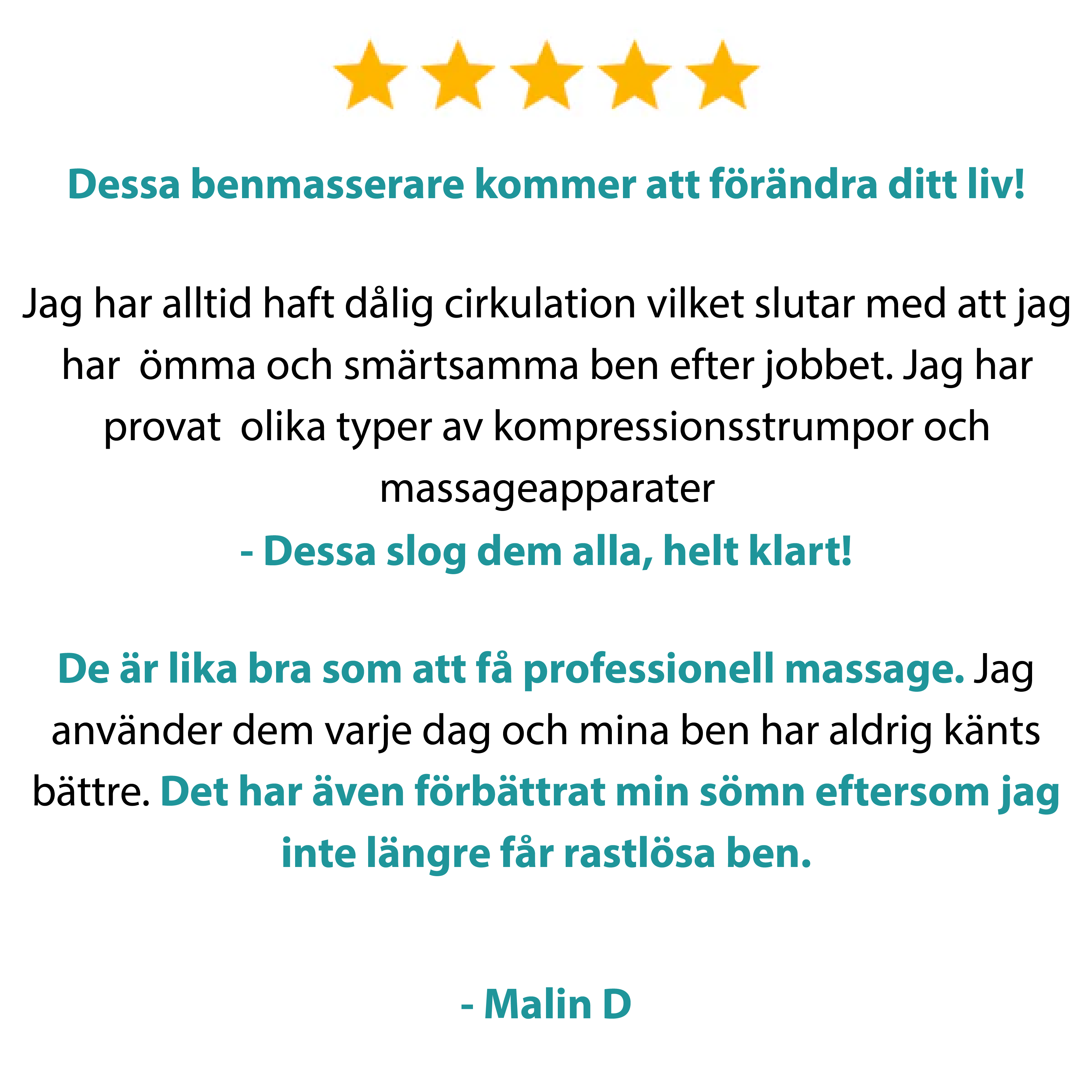 #Zurafit™  värmande massageapparat för ben  (1x paret)