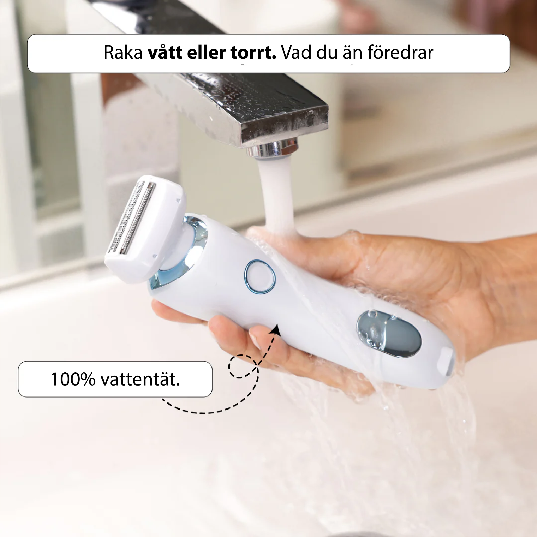 #Solys®  rakhyvel för silkesmjuk rakning