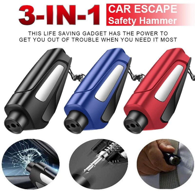 #3 i 1 Car Window Breaker | 1+1 gratis